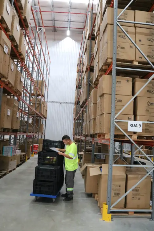 Logistica - Organização de estoque